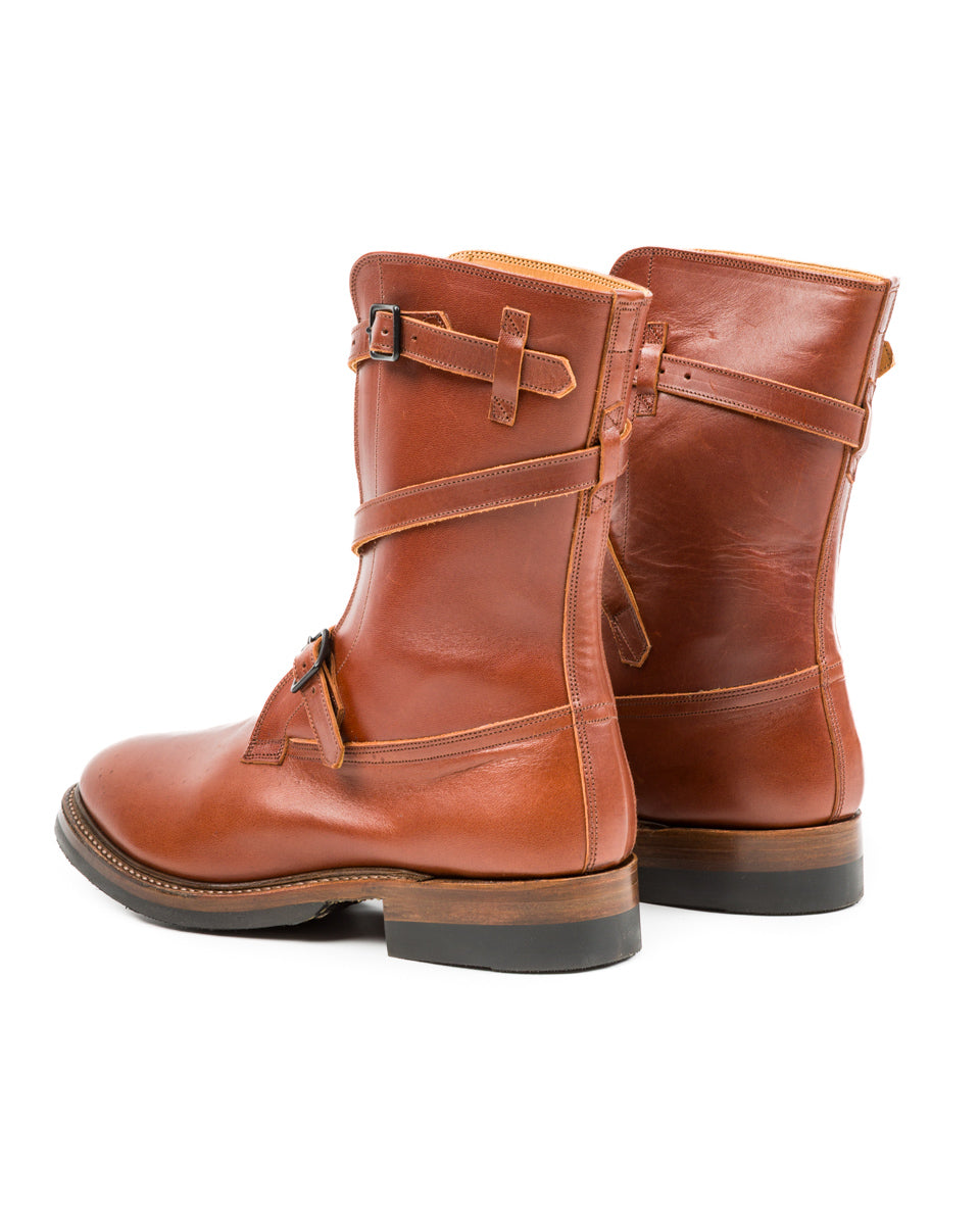 Eastman Leather Clothing Tanker Boots - Russet Brown Horsehide - Standard & Strange