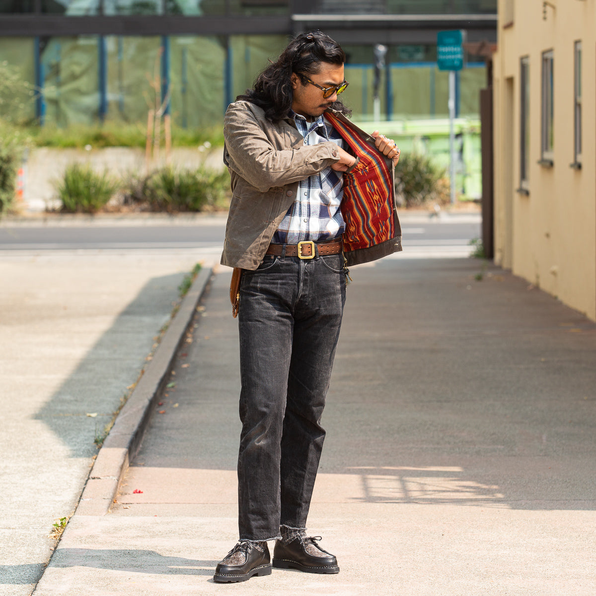 Freenote RJ-1 Jacket - Oak Waxed Canvas - Standard & Strange