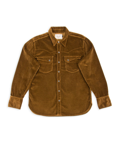 Freenote Calico Western Shirt - Gold Corduroy - Standard & Strange