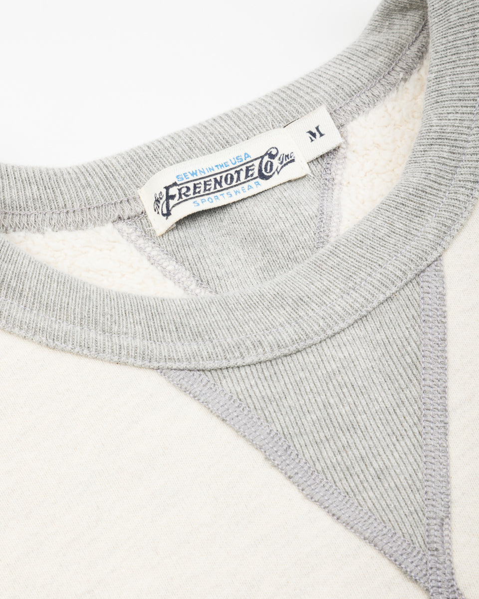 Freenote Deck Sweatshirt - Natural Combo - Standard & Strange