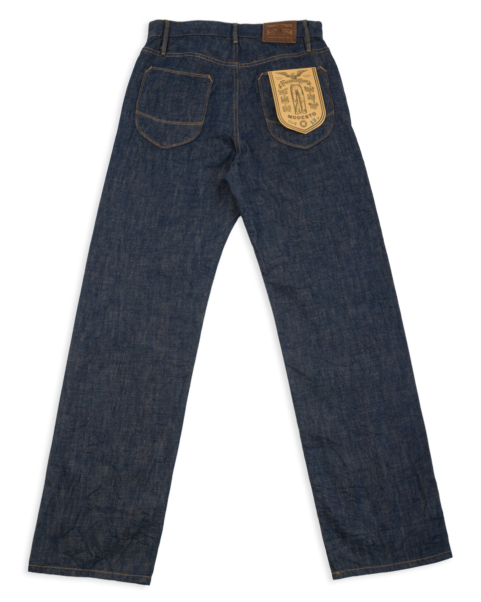 Freenote Modesto Straight Fit- 13oz Natural Rinsed Denim - Standard & Strange