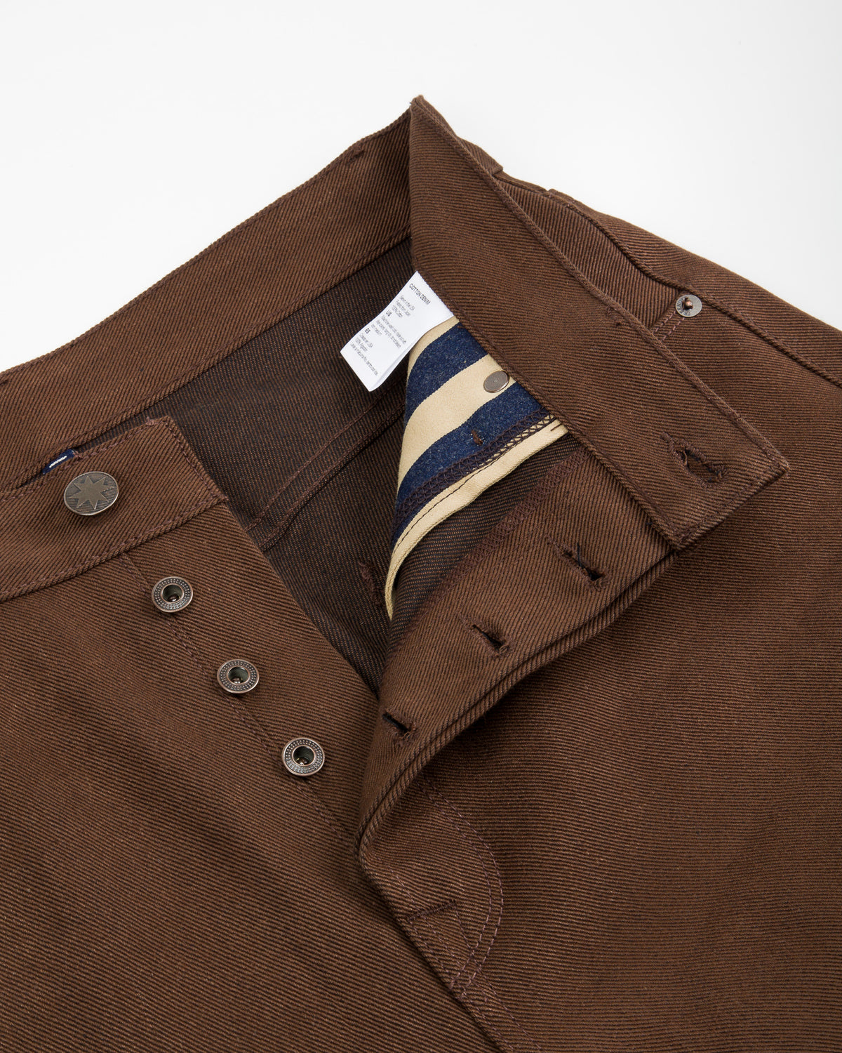 Freenote Modesto Straight Fit - 15oz Dark Brown Denim - Standard & Strange