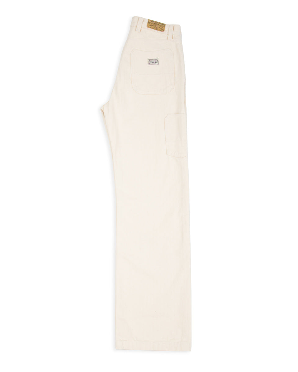 Freenote Ortega Pant - 13oz Natural Herringbone - Standard & Strange