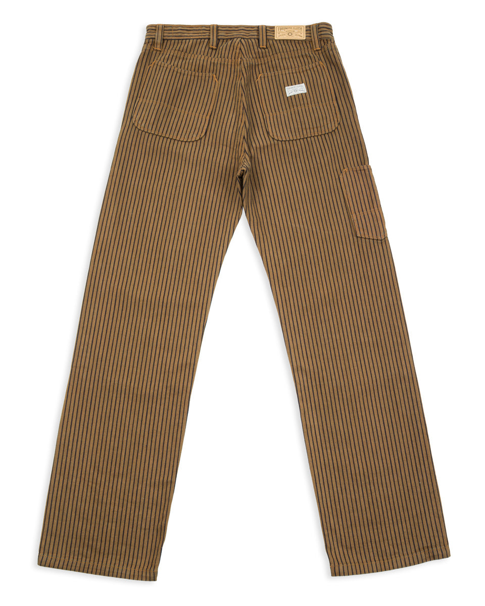Freenote Ortega Pant - Brown Herringbone Dobby - Standard & Strange