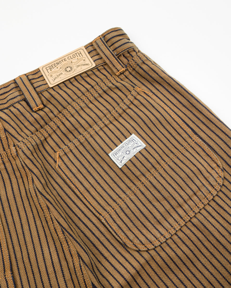 Freenote Ortega Pant - Brown Herringbone Dobby - Standard & Strange