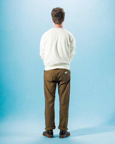 Freenote Ortega Pant - Brown Herringbone Dobby - Standard & Strange