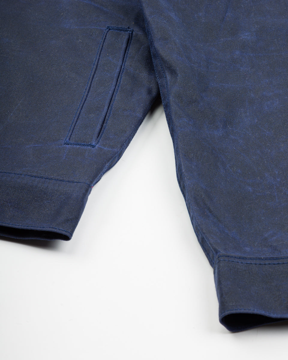 Freenote RJ-1 Jacket - Navy Waxed Canvas w/ Navy Lining - Standard & Strange