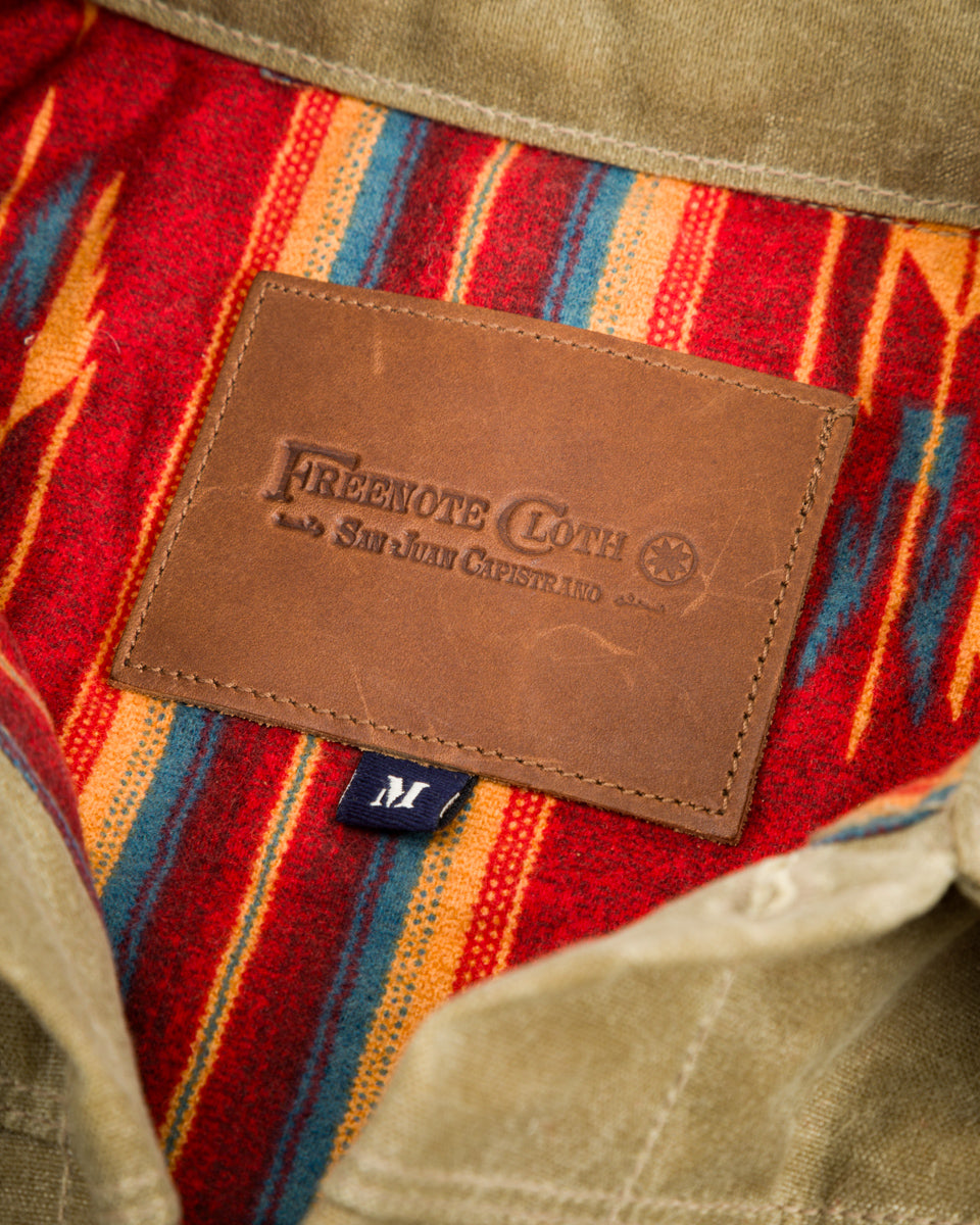 Freenote RJ-1 Jacket - Tobacco Waxed Canvas - Standard & Strange
