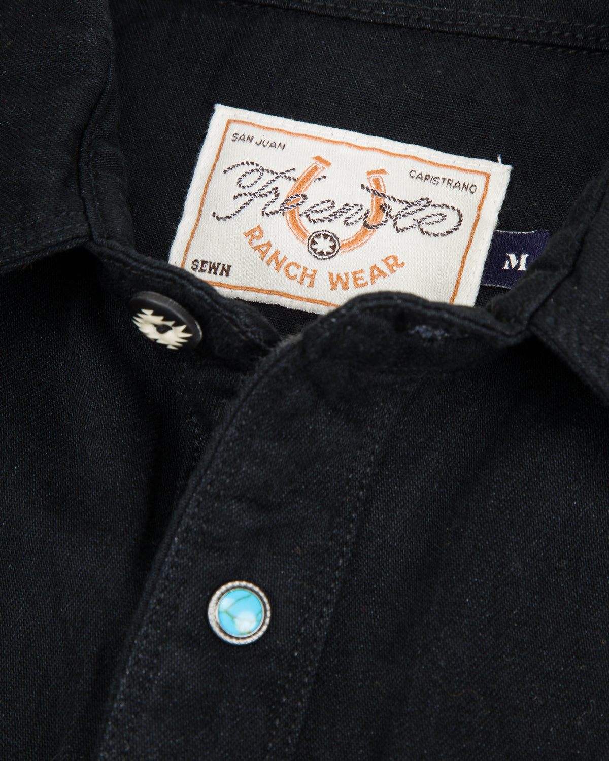 Freenote Sinclair Shirt - Black - Standard & Strange