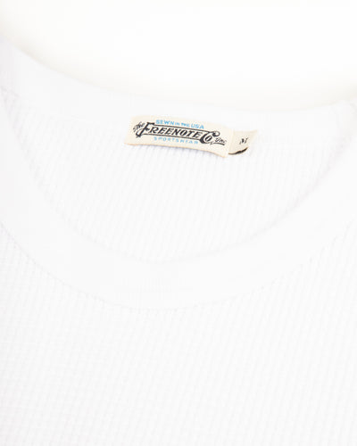 Freenote Thermal L/S - White - Standard & Strange