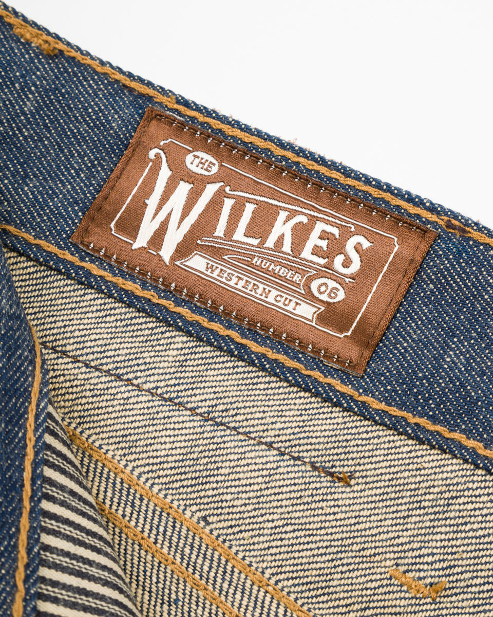 Freenote Wilkes Western - 13oz Natural Rinsed Denim - Standard & Strange