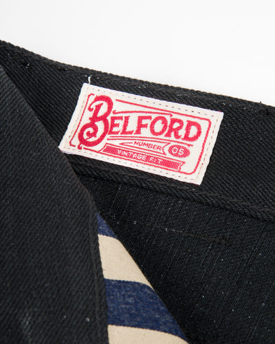Freenote Belford Straight Fit - 17oz Black Slub - Standard & Strange