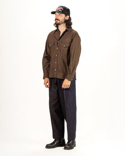 Freenote Bodie Shirt - Mahogany - Standard & Strange
