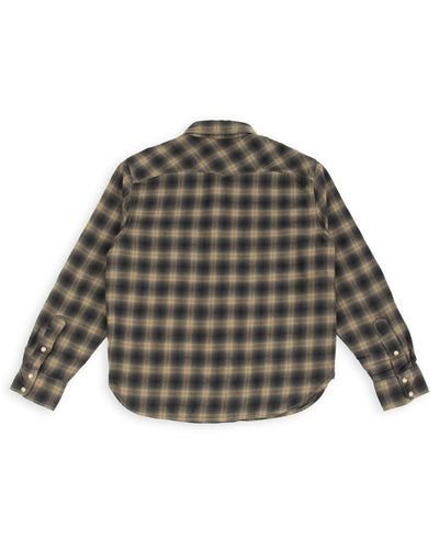 Freenote Bodie Shirt - Navy Shadow Plaid - Standard & Strange