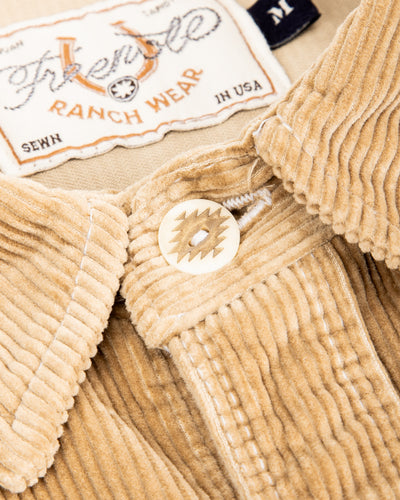 Freenote Calico Western Shirt - Tan Corduroy - Standard & Strange