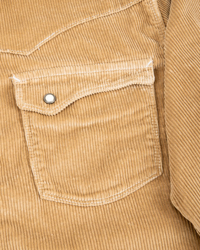 Freenote Calico Western Shirt - Tan Corduroy - Standard & Strange