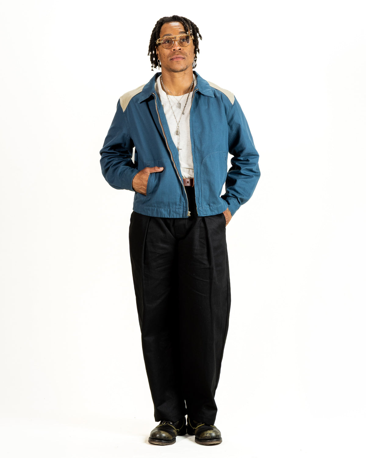 Freenote Cayucos Jacket - Dusty Blue - Standard & Strange
