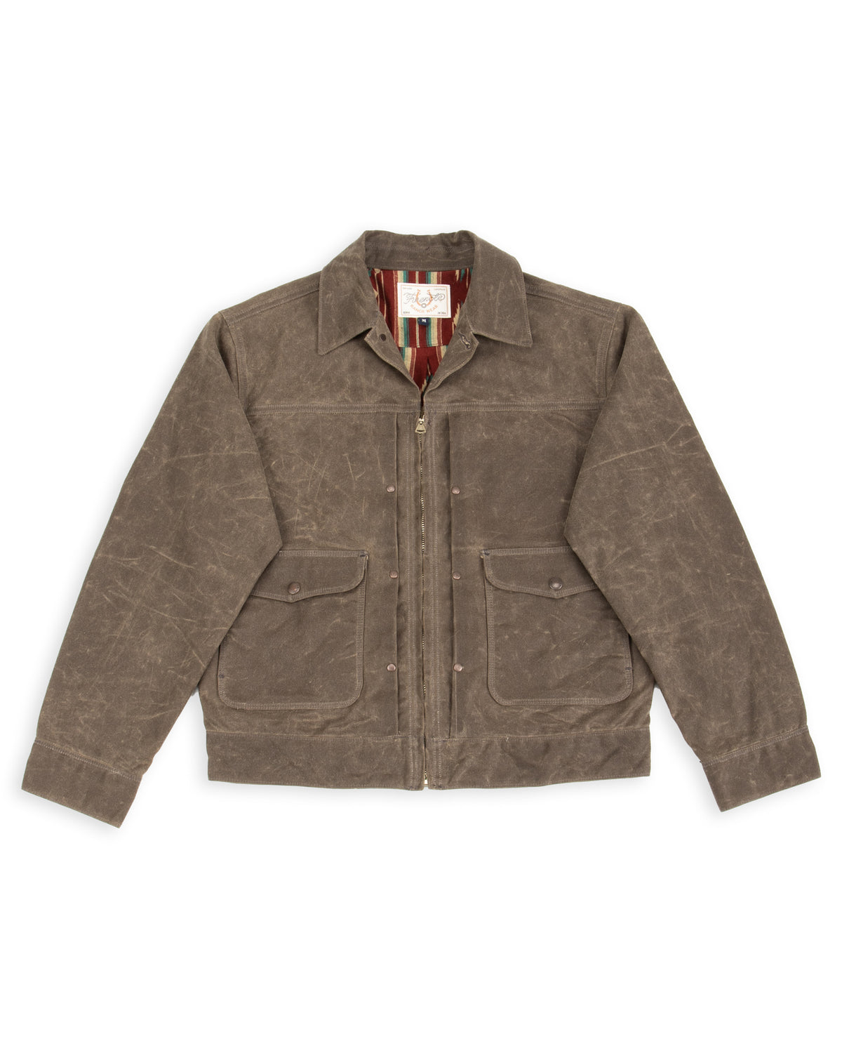 Freenote Faro Jacket - 11oz Waxed Canvas Oak - Standard & Strange