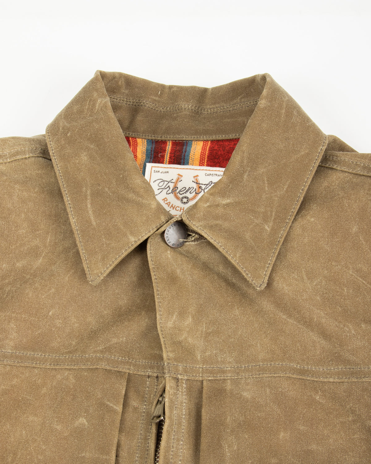 Freenote Faro Jacket - 11oz Waxed Canvas Tobacco - Standard & Strange