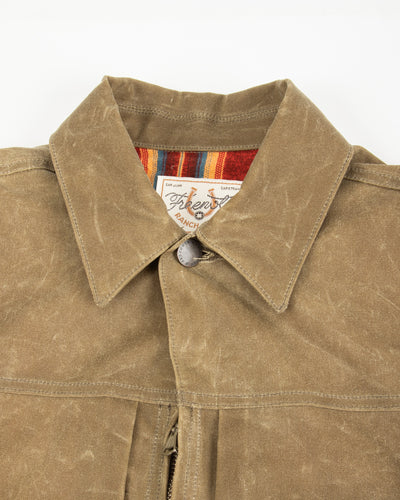 Freenote Faro Jacket - 11oz Waxed Canvas Tobacco - Standard & Strange
