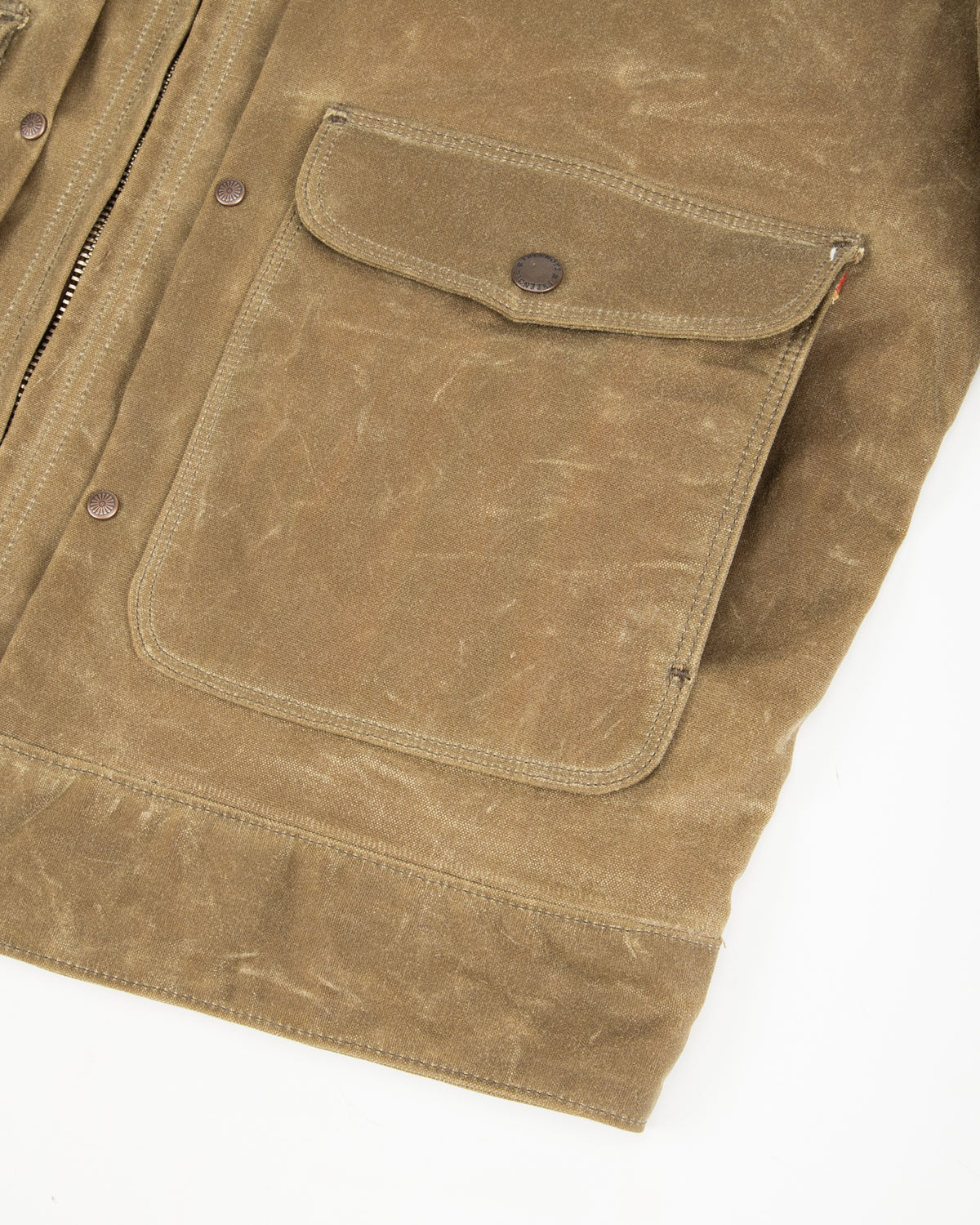 Freenote Faro Jacket - 11oz Waxed Canvas Tobacco - Standard & Strange