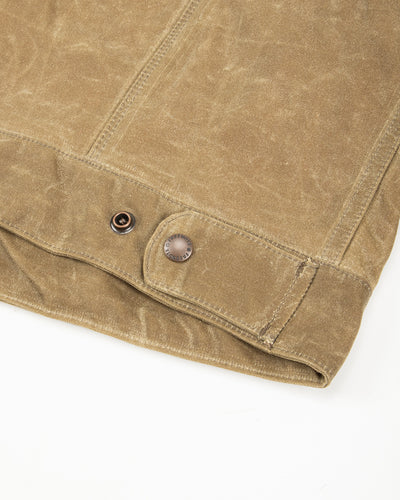 Freenote Faro Jacket - 11oz Waxed Canvas Tobacco - Standard & Strange