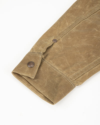Freenote Faro Jacket - 11oz Waxed Canvas Tobacco - Standard & Strange