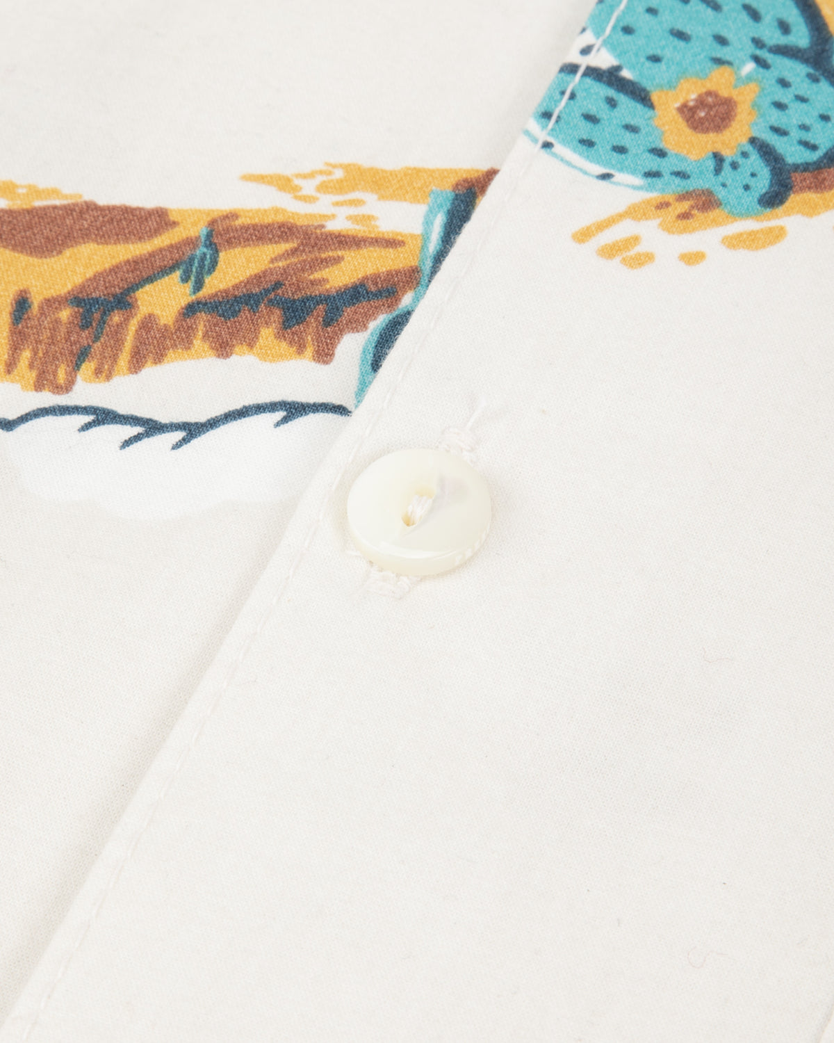 Freenote Hawaiian Shirt - Ecru Cowboy - Standard & Strange