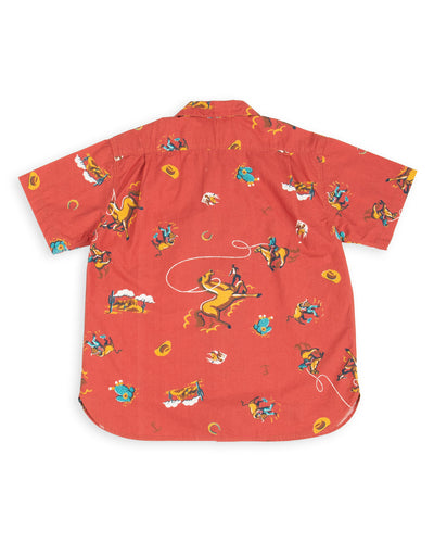 Freenote Hawaiian Shirt - Red Cowboy - Standard & Strange