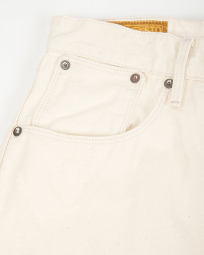 Freenote Modesto Buckleback - 11oz Natural Rinsed Canvas - Standard & Strange