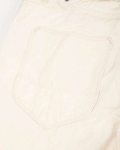 Freenote Modesto Buckleback - 11oz Natural Rinsed Canvas - Standard & Strange