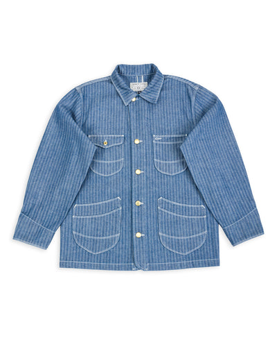 Freenote Modesto Jacket - Blue Herringbone - Standard & Strange