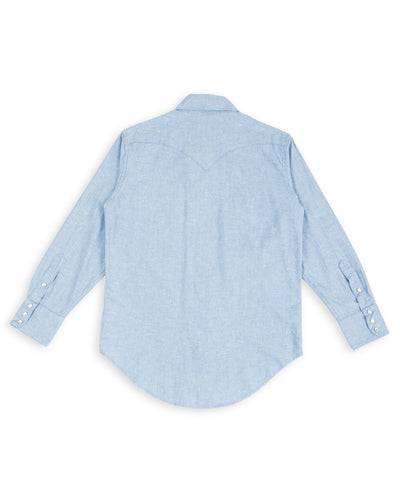 Freenote North Fork Shirt - Sky Blue Chambray - Standard & Strange