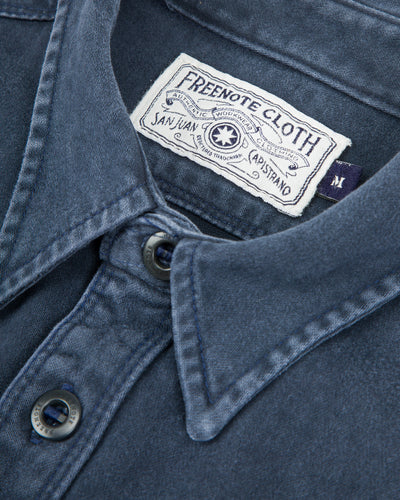 Freenote Utility Shirt - Navy - Standard & Strange
