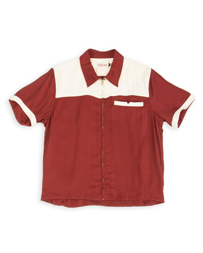 Freenote Yorba Zip S/S - Maroon Combo - Standard & Strange
