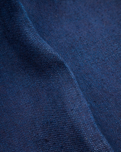 Gorsch Thick Linen 2 Tuck Trousers - Ryukyu Indigo - Standard & Strange