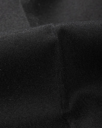 Gorsch Wool Two Tuck Trousers - Black Flannel - Standard & Strange