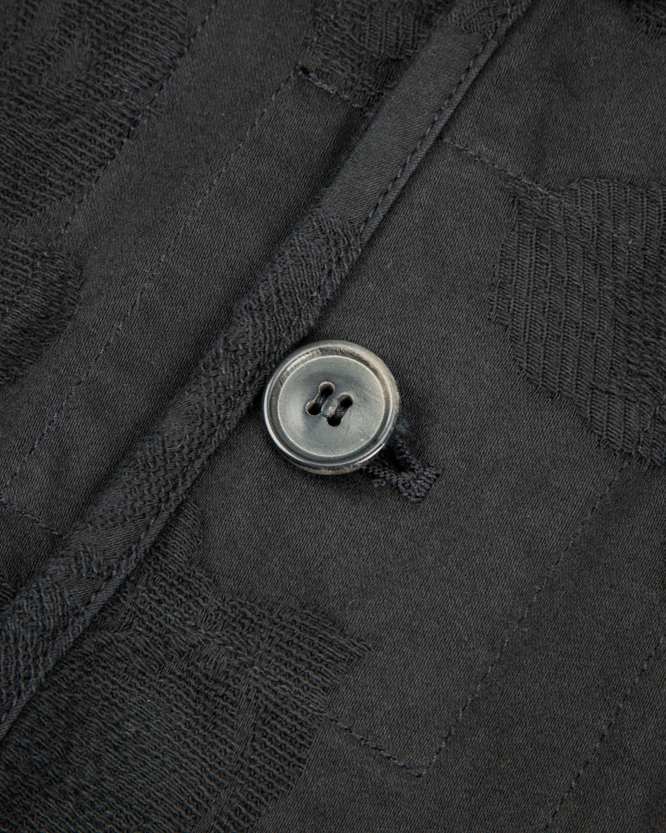 Hansen Refined Work Jacket - Black Flowers - Standard & Strange