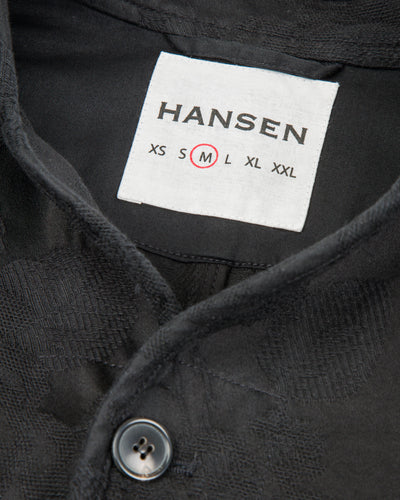Hansen Refined Work Jacket - Black Flowers - Standard & Strange