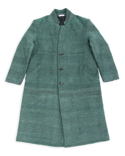 Indi + Ash George Coat - Handspun Midnight Teal/Iron Black HB - Standard & Strange