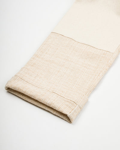 Indi + Ash Isaac Pant - Patchwork Natural/Oat Spacedye - Standard & Strange