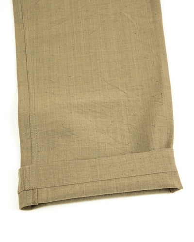 Indi + Ash Obelisk Pant - Sage Powerloom Canvas - Standard & Strange