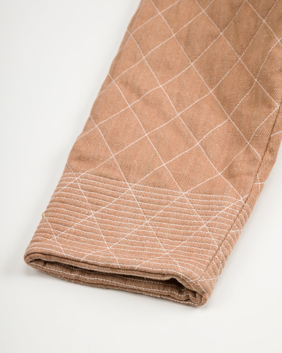 Indi + Ash Reversible Shawl Overcoat - Handwoven Desert Acacia Denim/Plaid - Standard & Strange