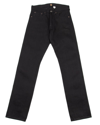 Indigofera Buck Tapered Fit - 14oz Gunpowder Black Selvedge - Standard & Strange
