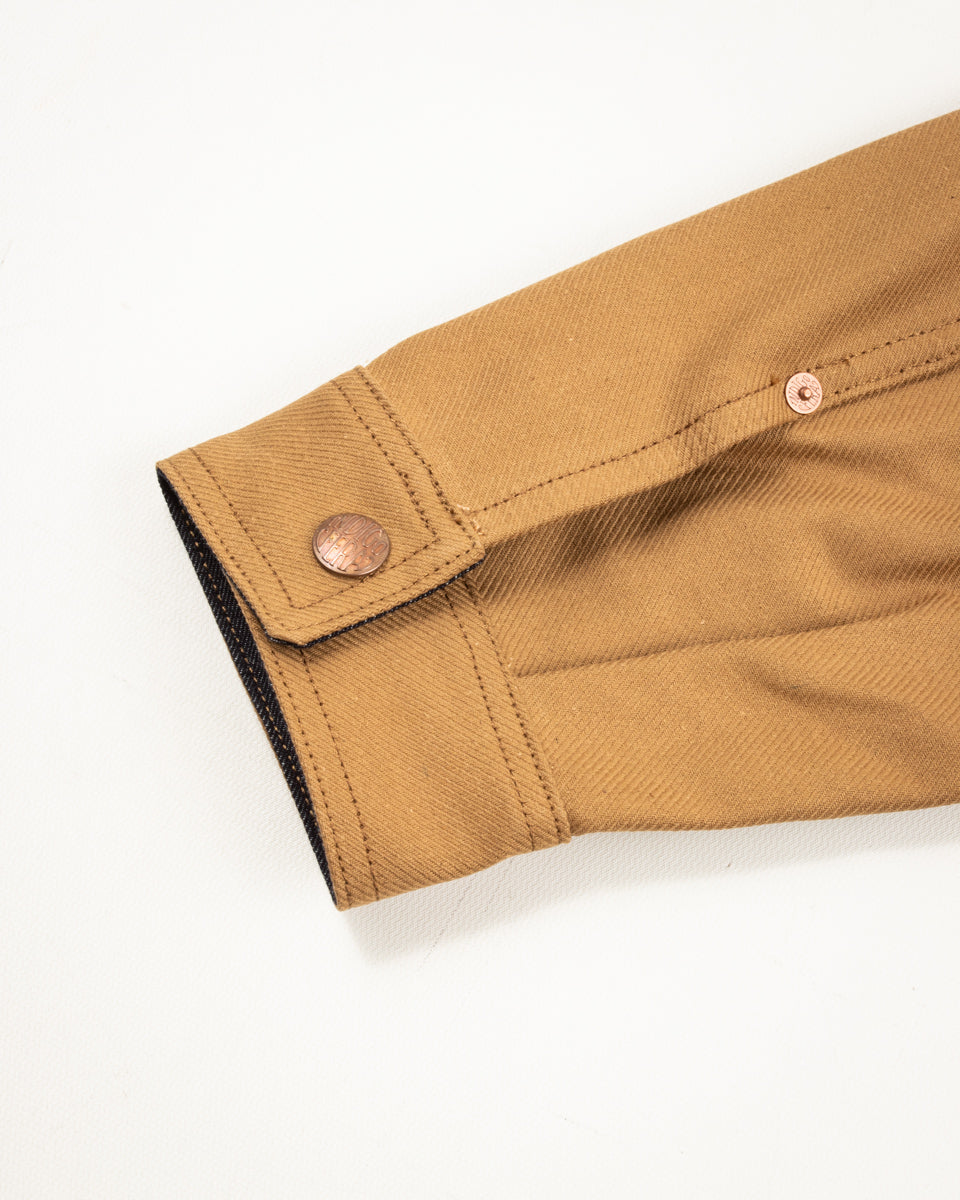 Indigofera Fargo Trucker Jacket - Beige/Black - Standard & Strange
