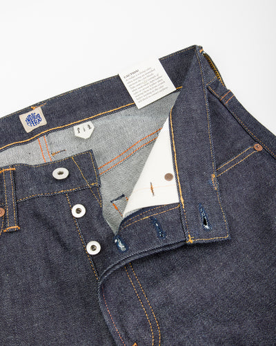 Indigofera Kirk Straight Fit - 29 Hand Dip 13oz Selvedge - Standard & Strange