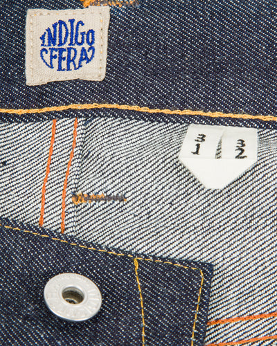 Indigofera Kirk Straight Fit - 29 Hand Dip 13oz Selvedge - Standard & Strange
