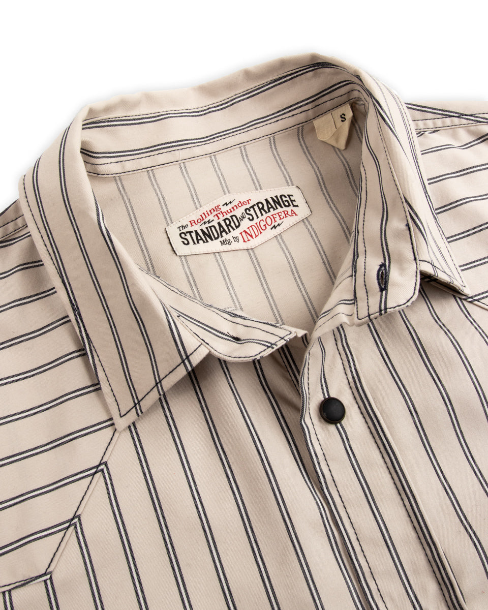Indigofera S&S x Indigofera Rolling Thunder Ronson Shirt - Standard & Strange