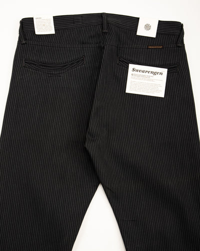 Indigofera Swearengen Pant - Grey/Black Hickory Stripe - Standard & Strange