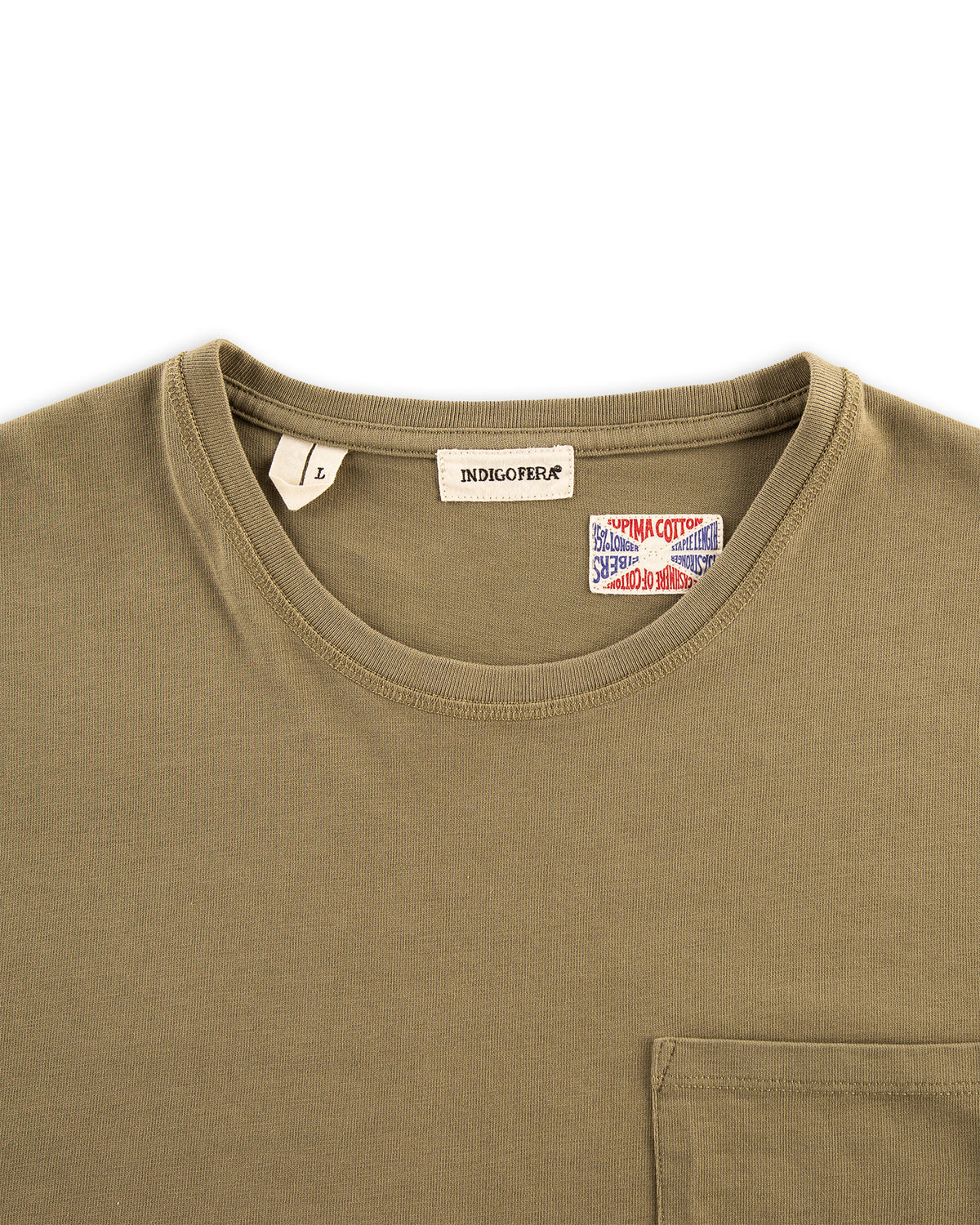 Indigofera Wilson Pocket Tee - Sicilian Green - Standard & Strange